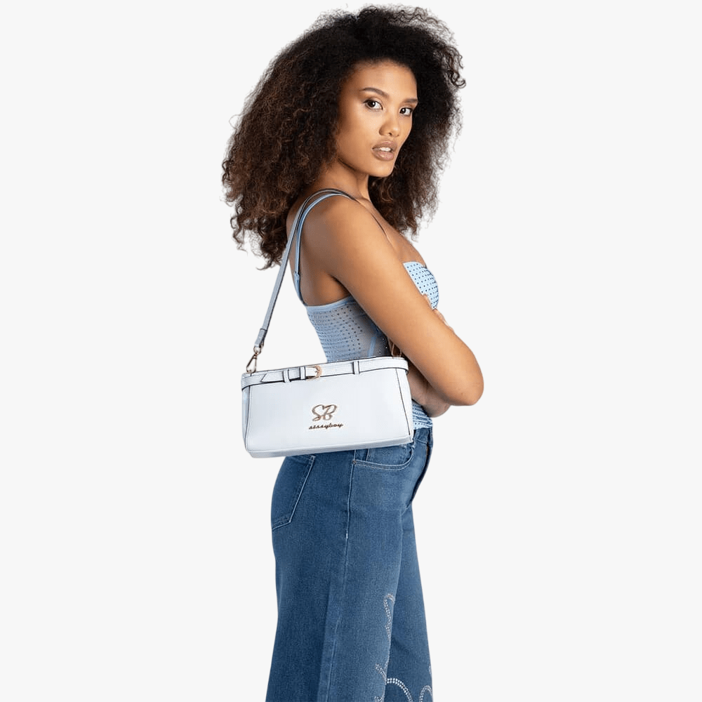 Sissy Boy Shoulder Handbag Aqua Blue | Sissy Boy