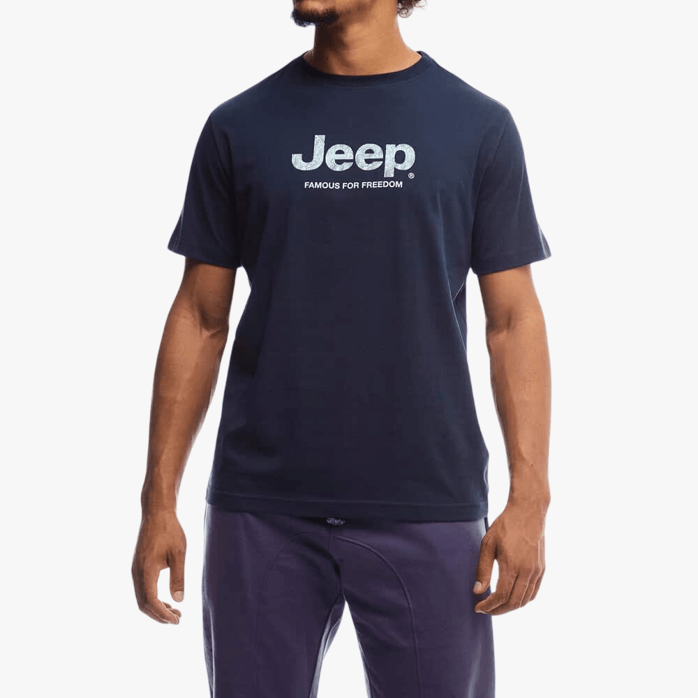 Jeep Mens Core Logo Tee Navy | Jeep