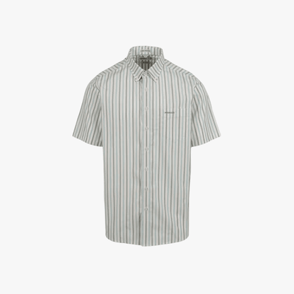 Pringle Mens Larry Short Sleeve Classic Shirt White | Pringle