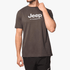 Jeep Mens Core Logo Short Sleeve Tee Grey | Jeep