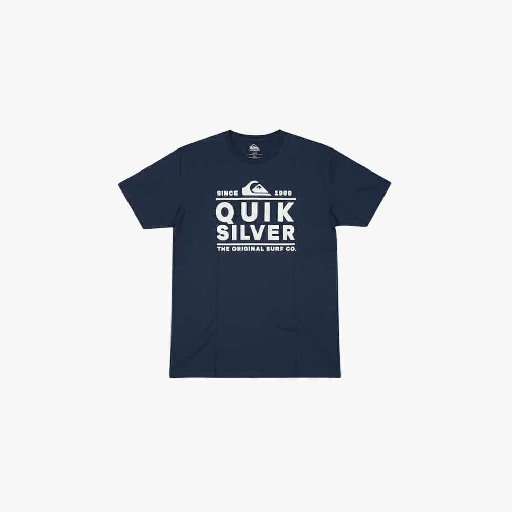 Quiksilver Mens Straight Up Short Sleeve Tee Dress Blue | Quiksilver