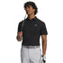 Under Armour Mens T2g Short Sleeve Golfer 001 Black | Under Armour