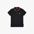Enrico Coveri Mens Short Sleeve Golfer Black | Enrico Coveri