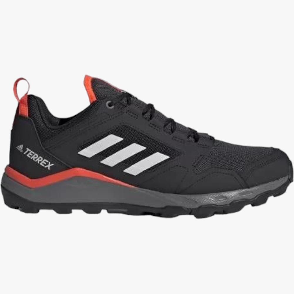 adidas Mens Terrex Agravic Trail Sneaker Blck Grey Red | adidas