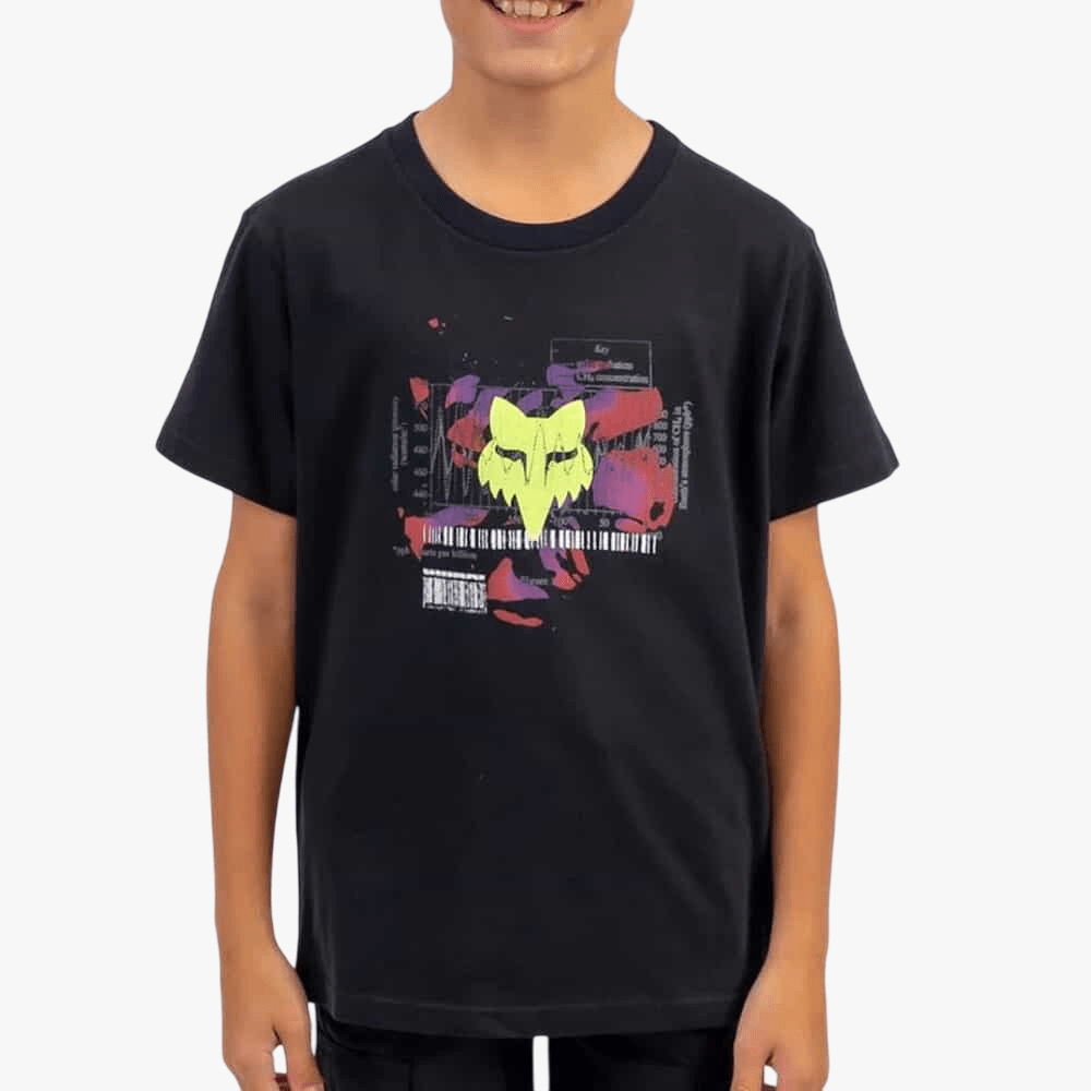 Fox Boys New Energy Short Sleeve Tee Black | Fox