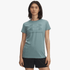 Under Armour Womens Sportstyle Graphic Short Sleeve 323 Jasper Blue | Under Armour