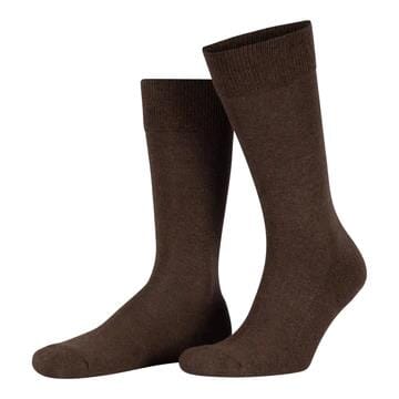 Falke Mens Weekender Anklet Sock Chocolate Melange | Falke