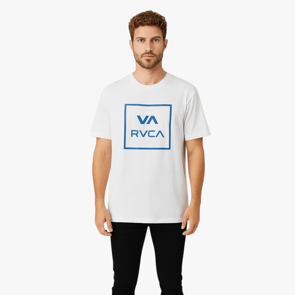 Rvca Mens Va Atw Short Sleeve Tee White | Rvca