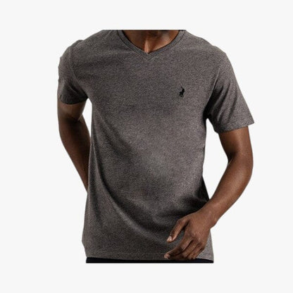 Polo Mens Crew Neck Short Sleeve Tee Charcoal | Polo