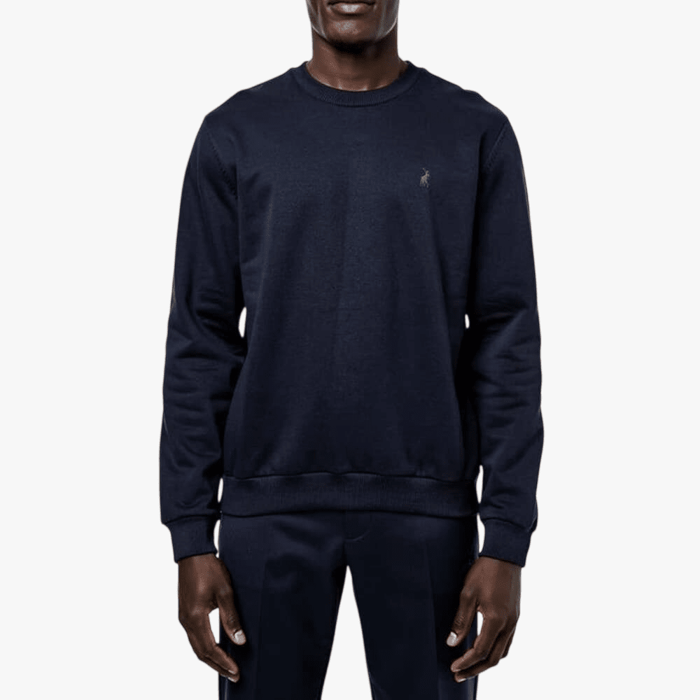 Polo Mens Essential Cotton Crew Sweater Navy | Polo