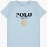 Polo Boys Logan Crested Short Sleeve Tee Light Blue | Polo