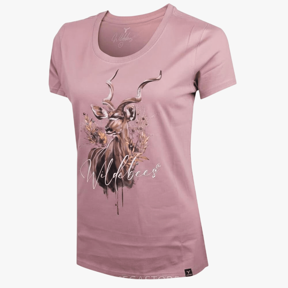 Wildebees Africa Tranquility Tee Vintage Berry | Wildebees