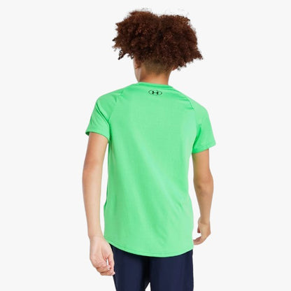 Under Armour Boys Tech 2.0 Short Sleeve Tee 300 Lime