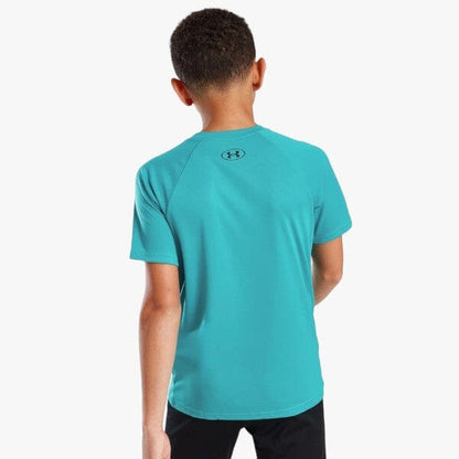 Under Armour Boys Tech Big Logo Short Sleeve Tee 464 Blue | Under Armour