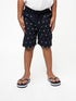 Polo Boys Bradley Monogram Beach Shorts Navy | Polo