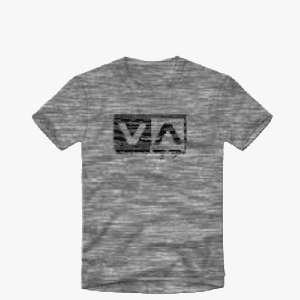 Rvca Mens Balance Box Short Sleeve Tee Athletic Heather | Rvca