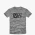 Rvca Mens Balance Box Short Sleeve Tee Athletic Heather | Rvca
