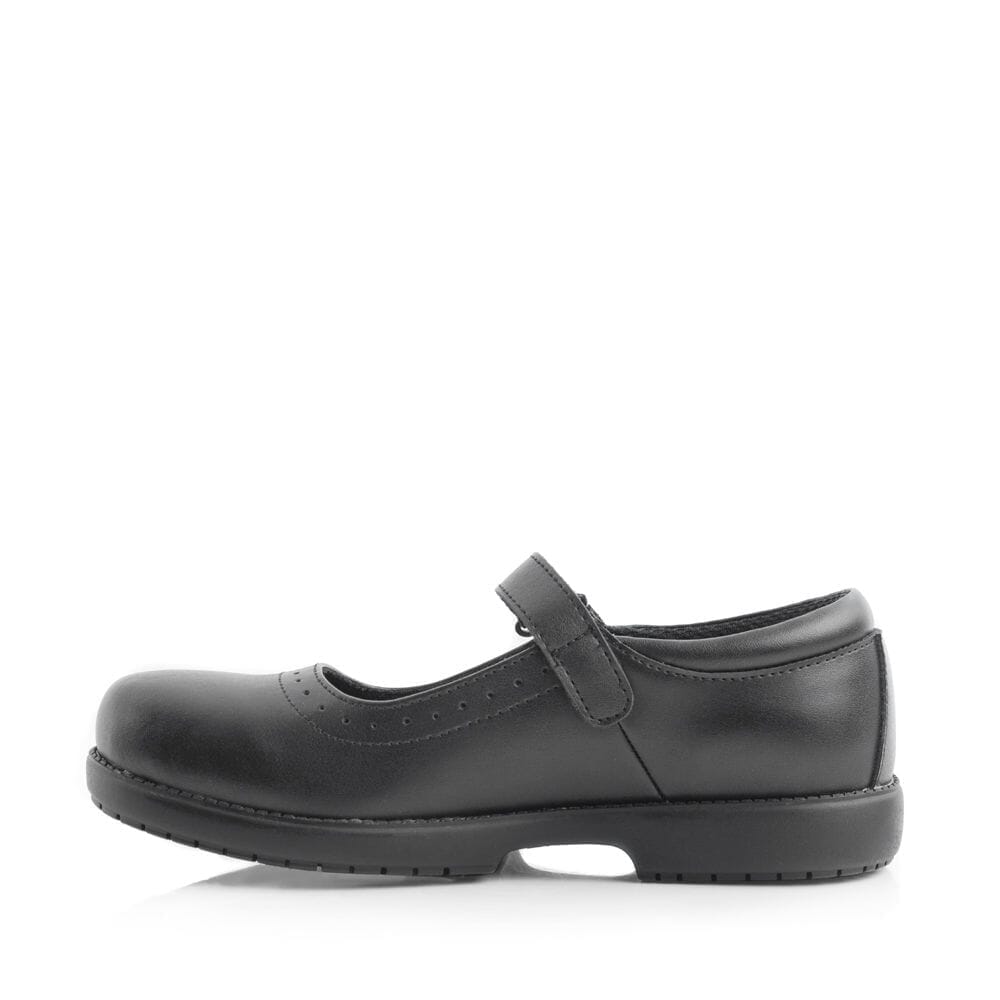Green Cross Small Girls Mary Jane School Shoe Black | Green Cross