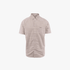 Pringle Mens Oscar Classic Short Sleeve Shirt Stone | Pringle