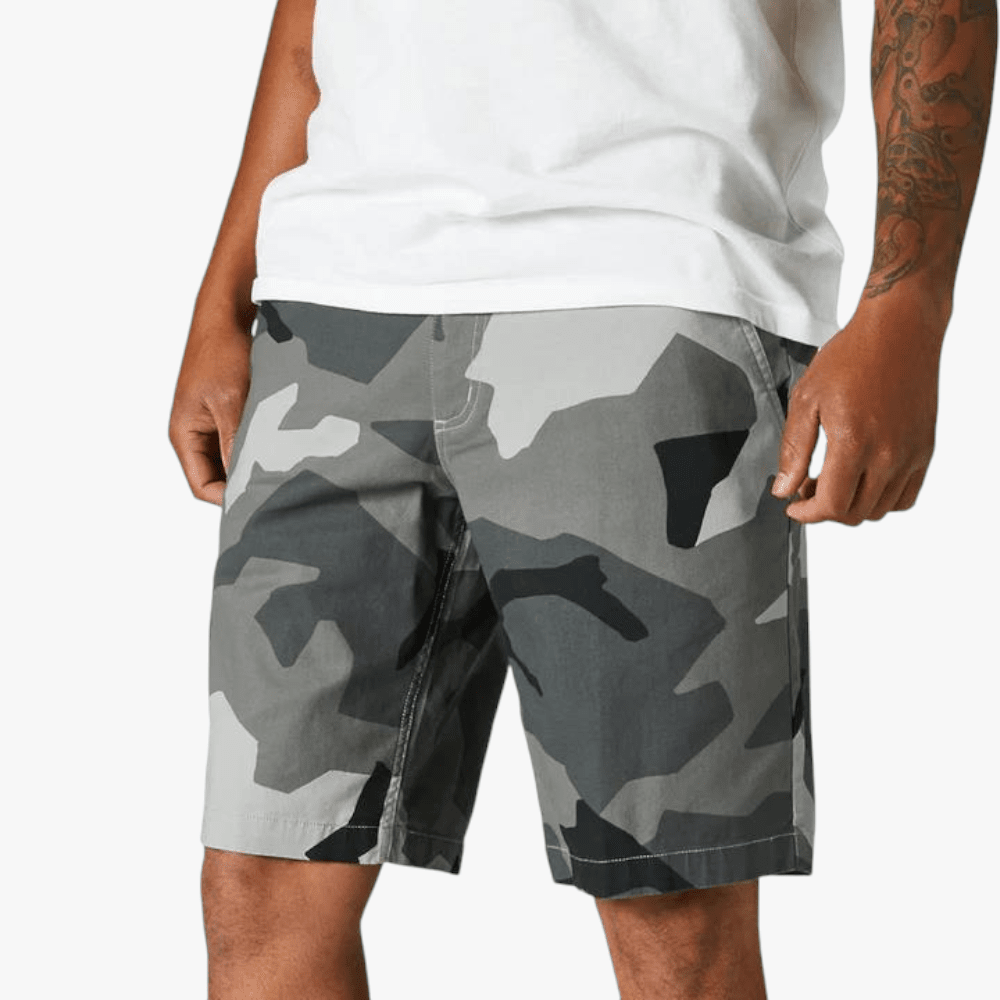 Fox Mens Essex Shorts 2.0 Black Camo | Fox