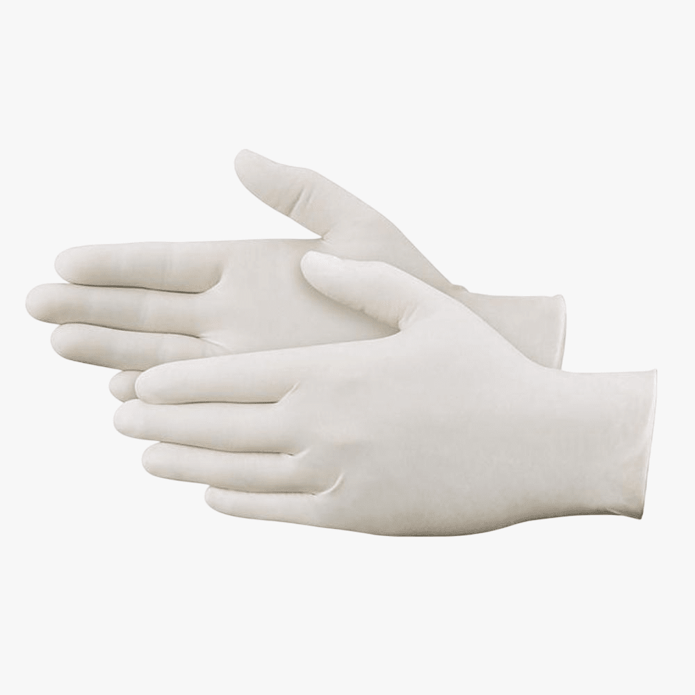 Latex Powder Free Gloves 100 Per Box Med/Lrge | Ppe