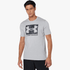 Under Armour Mens Abc Camo Boxed Logo Short Sleeve Tee 011 Grey | Under Armour