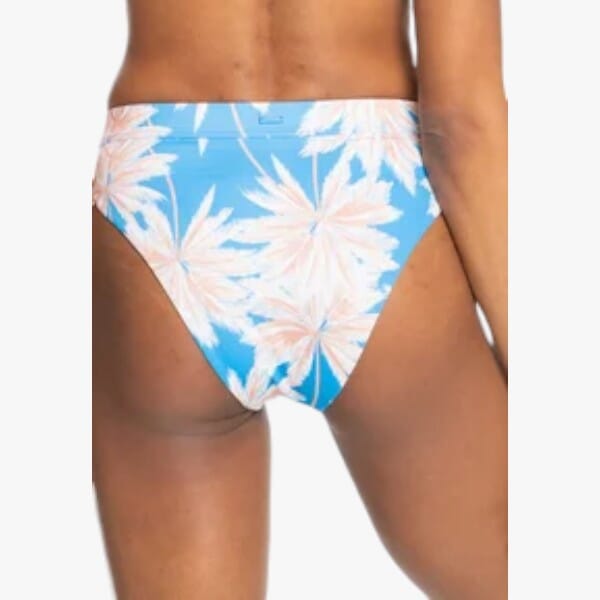 Roxy Pt Love The Shorey Bikini Bottom Azure Blue Palm Island Roxy