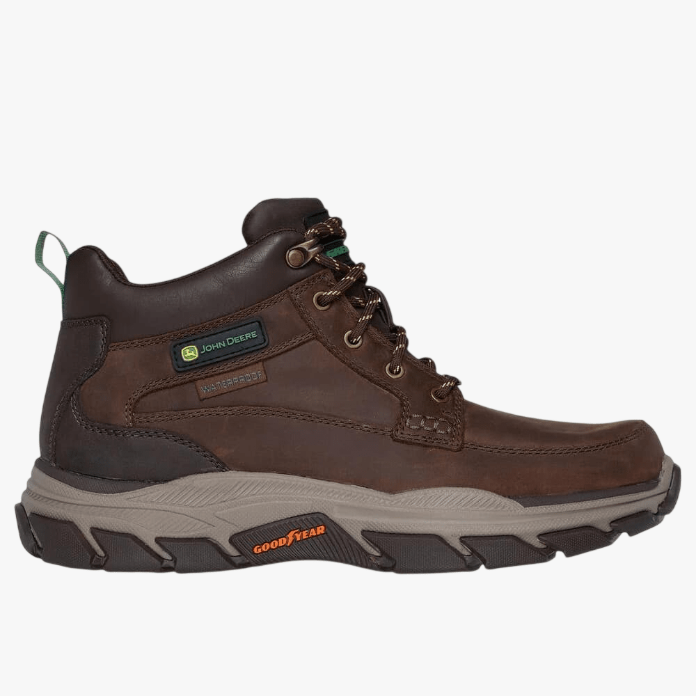 Skechers Mens Jhon Deere Respected Boot Cocoa | Skechers