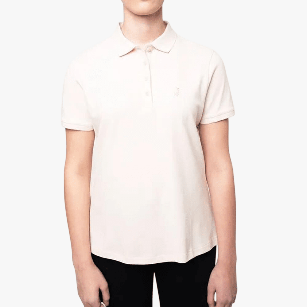 Polo Womens Margot Short Sleeve Golfer Dusk Pink | Polo
