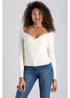 Sissyboy Knit Top Knot Detail Cream | Sissy Boy