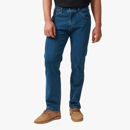 Wrangler Mens Texas Stretch Jean Worn Indigo Wash | Wrangler