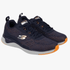 Skechers Mens Solar Fuse Sneaker Navy Orange | Skechers
