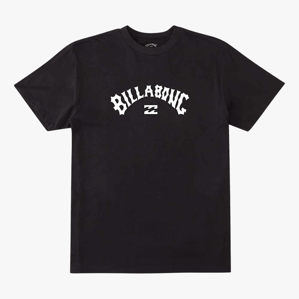 Billabong Mens Arch Wave Short Sleeve Tee Black | Billabong