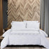 Cotton Co Opulence Antalia King 300 Thread Count Duvet Cover Set Cream Cotton Co