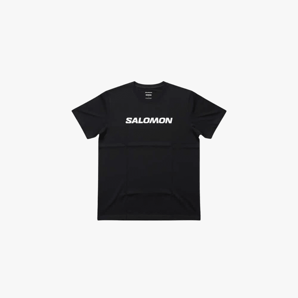 Salomon Mens Deep Roots Tee Black | Salomon