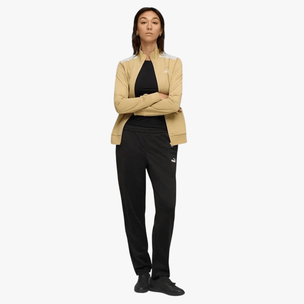 Puma Womens Poly Tracksuit Set Pebble Path | Puma