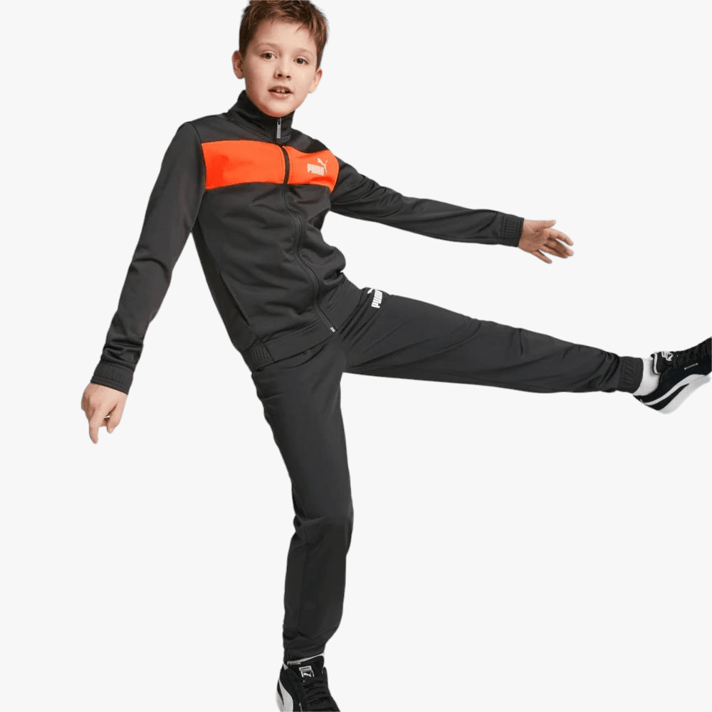 Puma Boys Poly Suit Cl Set Black | Puma