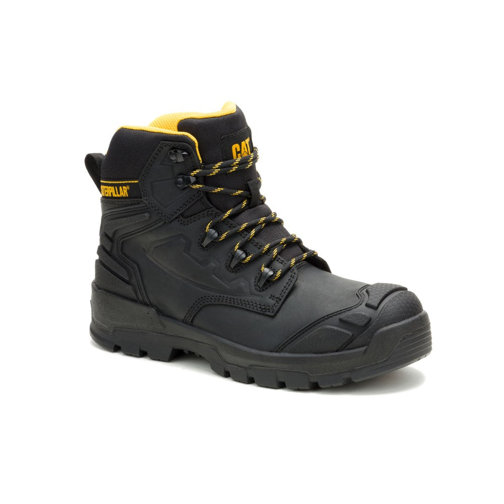 Caterpillar Mens Striver Xl 6" S3 Fo Sc Lg Hro Sr Boot Black