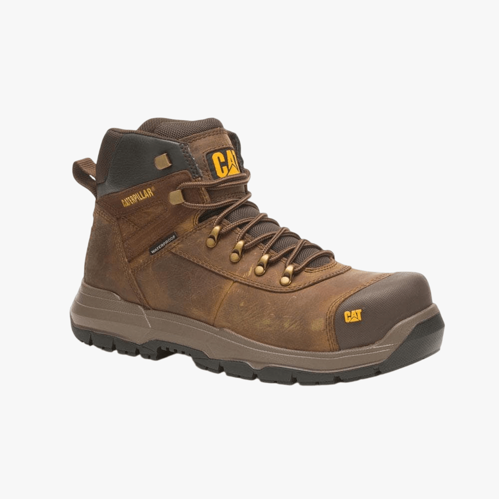 Caterpillar Mens Pneumatic 2.0 St S3 Wr Hro Src En/Steel Toe Boot Pyramid | Caterpillar