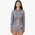 Sissy Boy Womens Most Loved Zip Through Grey Burgandy | Sissy Boy