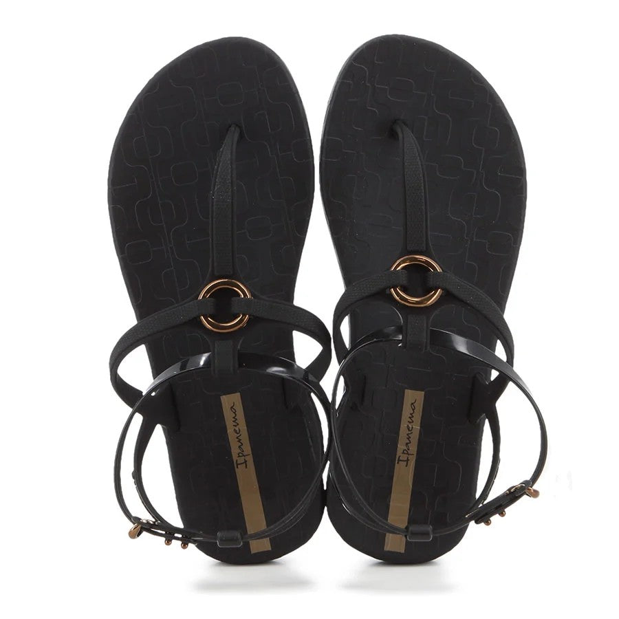 Ipanema Womens Atena Sandal Black Beige