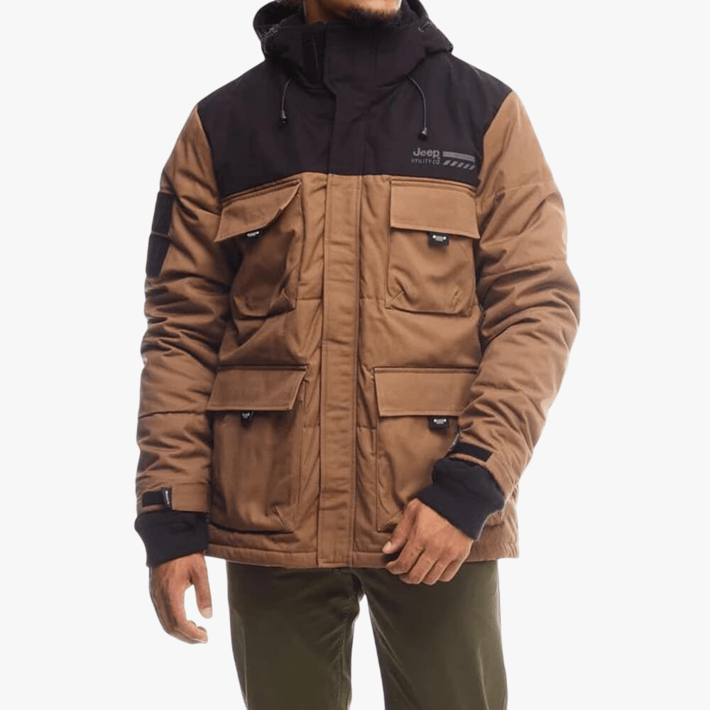Jeep Mens Journey Jacket Brown | Jeep