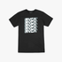 Rvca Mens Sport Repeat Short Sleeve Tee Pirate Black | Rvca