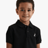 Polo Boys Austin Short Sleeve Golfer Black | Polo