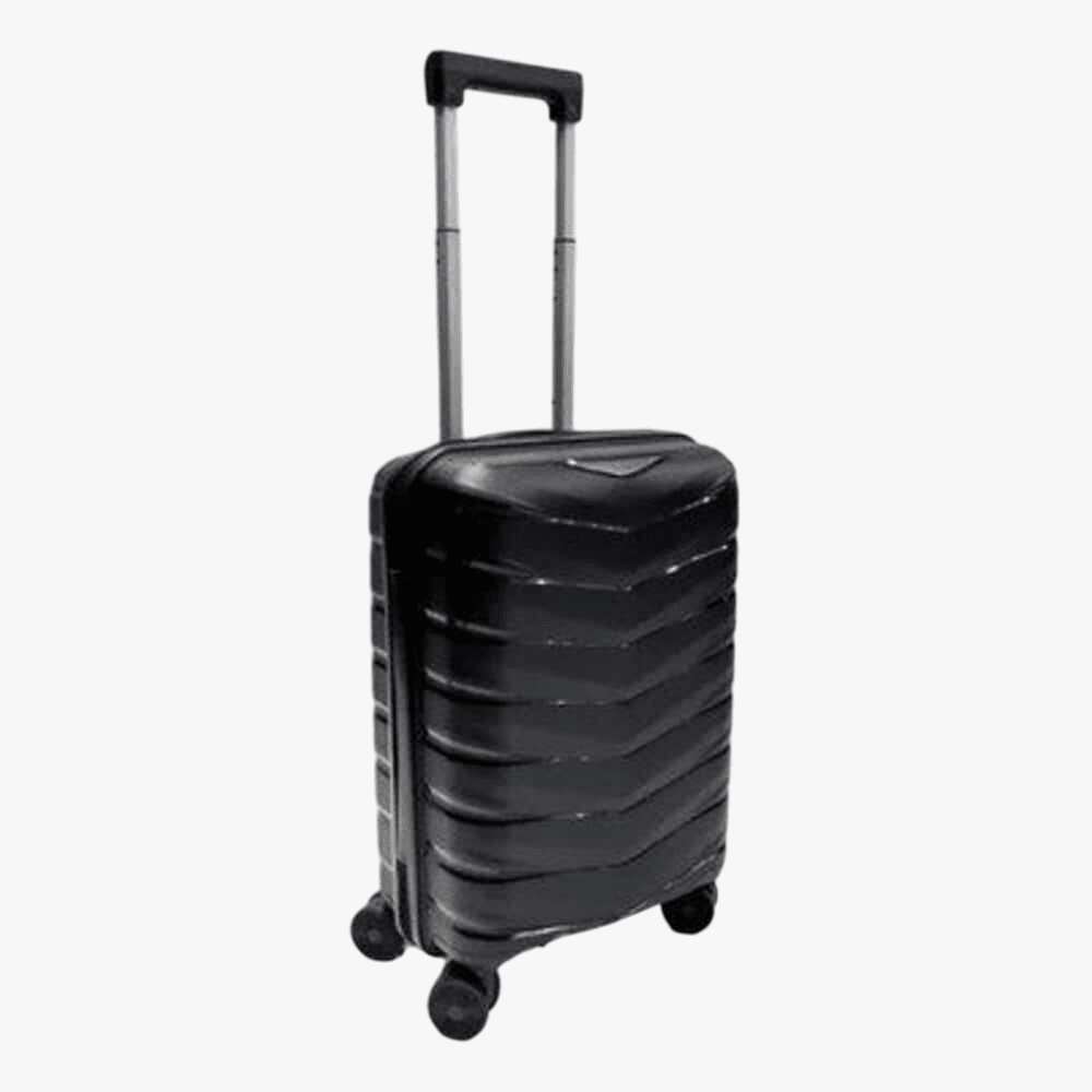 Pierre Cardin Monterrey Pp 20" Hard Case Trolley Bag Black Pierre Cardin