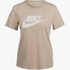 Nike Womens Sportswear Essential Short Sleeve Tee Beige | Nike