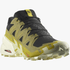 Salomon Mens Speedcross 6 Trail Shoe Black Cress Green Trans Yellow | Salomon