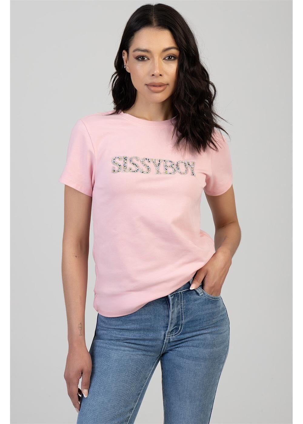 Sissy Boy Light Chaser Regular Tee Pink | Sissy Boy