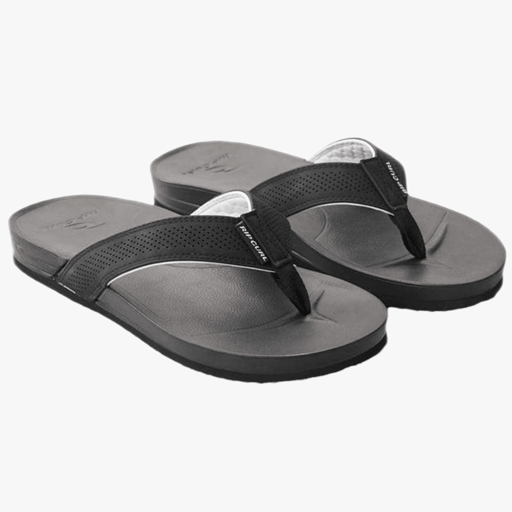 Ripcurl Mens Soft Sand Open Toe Sandal Black Ripcurl