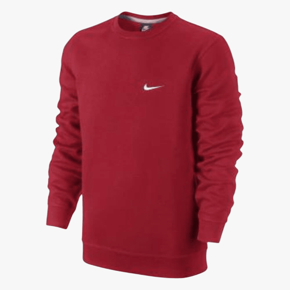 Nike Mens Club Crew Sweater Red | Nike